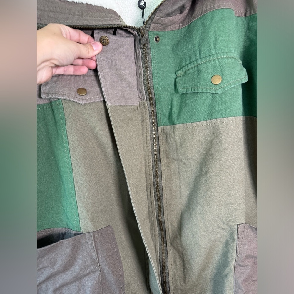 NWT One Teaspoon Defender Patchwork Jacket Utilit… - image 4